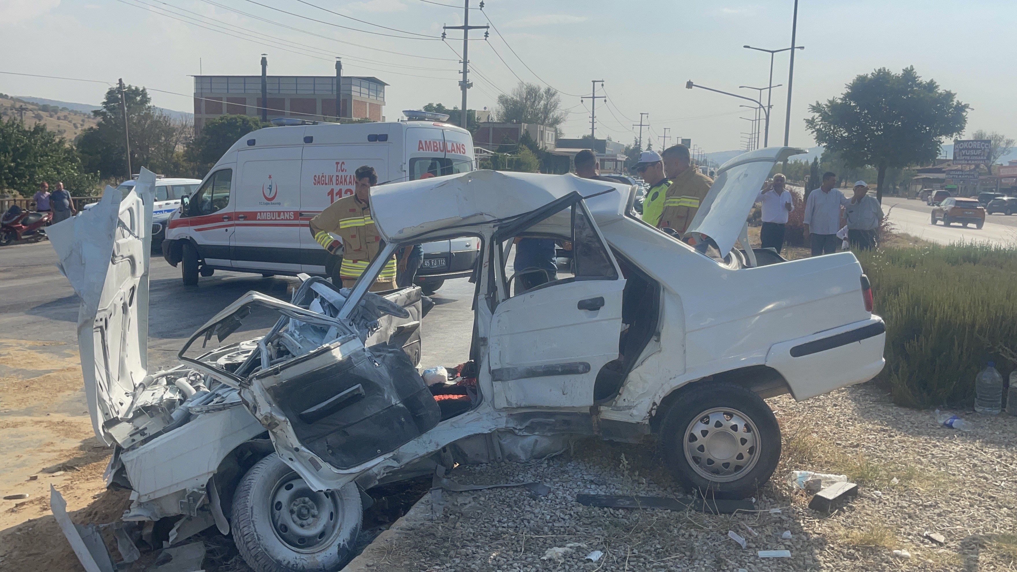 Manisa’da Feci Kaza: Karı-Koca Hayatını Kaybetti