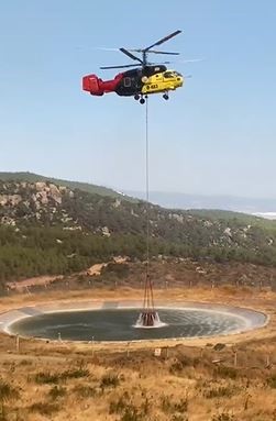 Denizli’de Başlayan Yangın Aydın’ın Mahallelerine Ulaştı