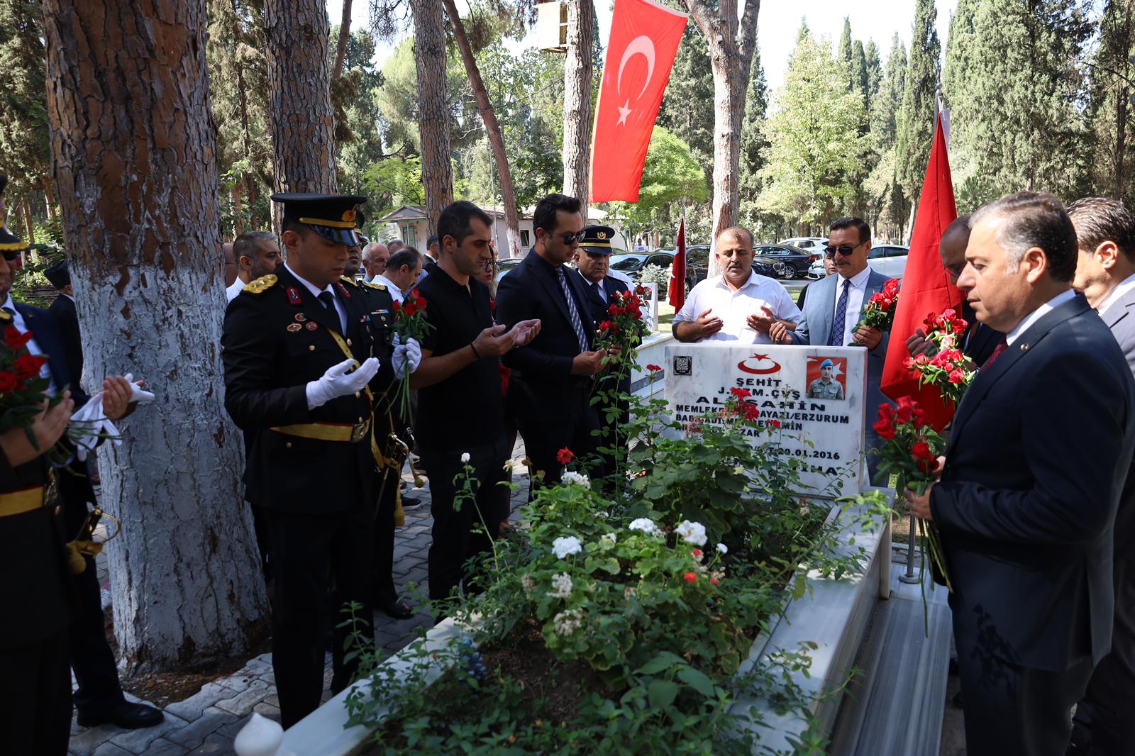 30 Ağustos Zafer Bayramı'nda Turgutlu Şehitleri Anıldı