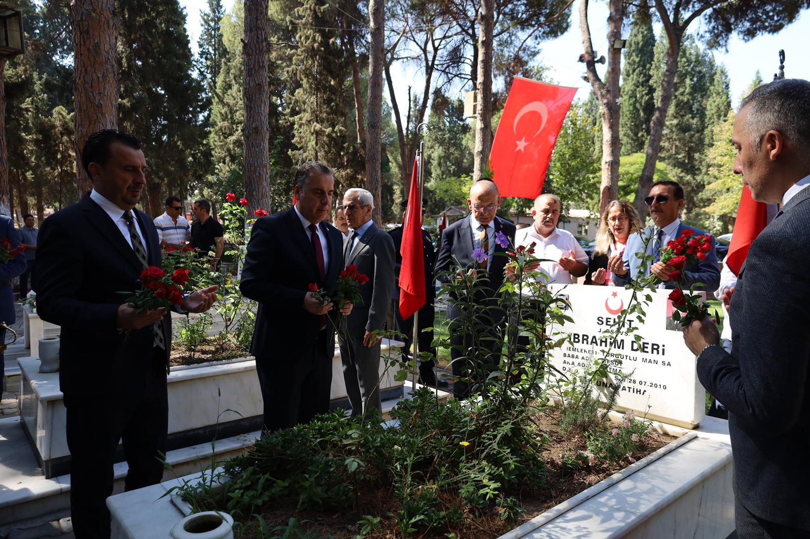 30 Ağustos Zafer Bayramı'nda Turgutlu Şehitleri Anıldı