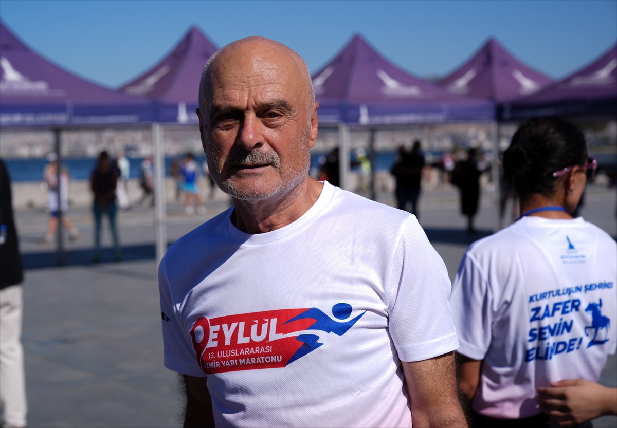 13. Uluslararası 9 Eylül İzmir Yarı Maratonu yapıldı