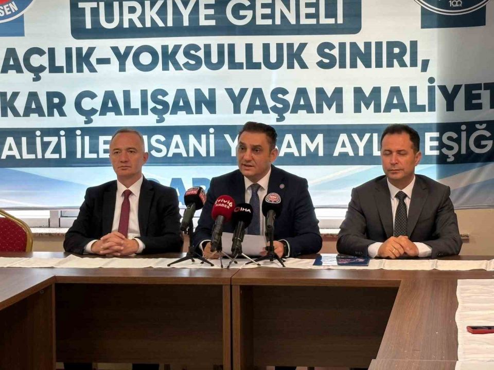 Devlet Memurları Konfederasyonuna bağlı TEÇSEN açlık sınırı araştırmasını açıkladı