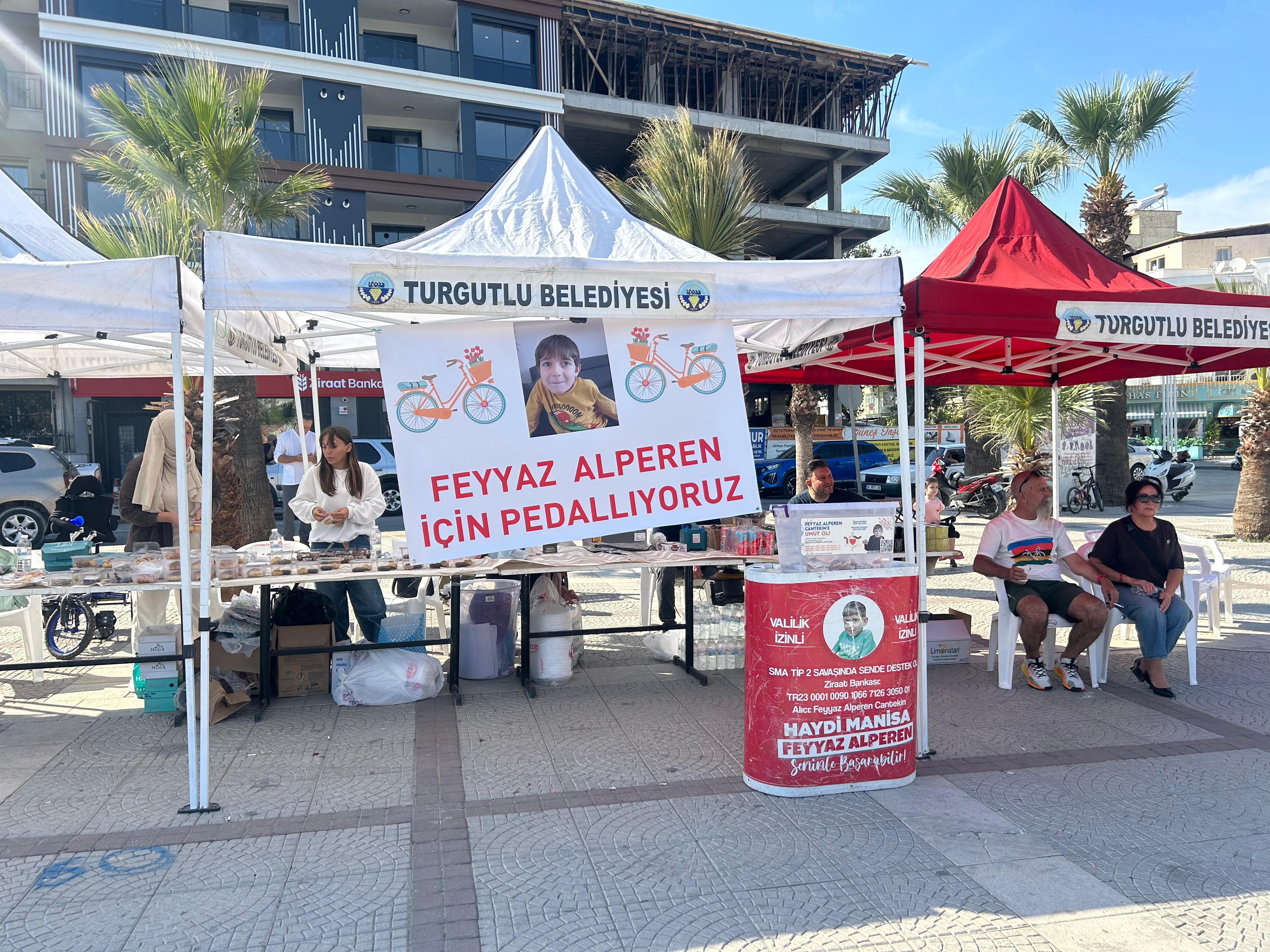 Turgutlu’da Pedallar ve Motosikletler Feyyaz İçin Hareket Etti