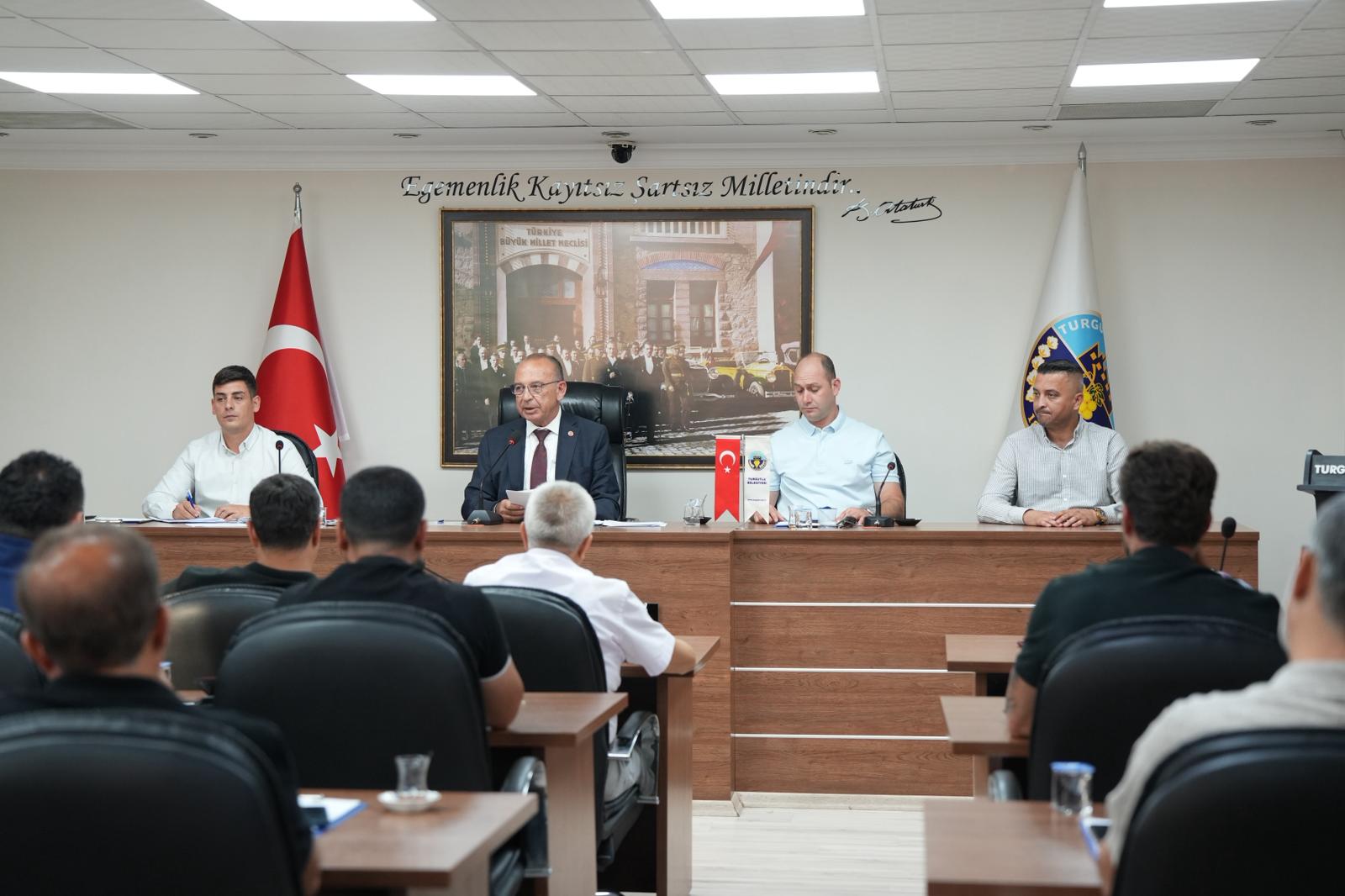Turgutlu Belediyesi Meclisi 7 Ekim Salı Günü Toplanacak
