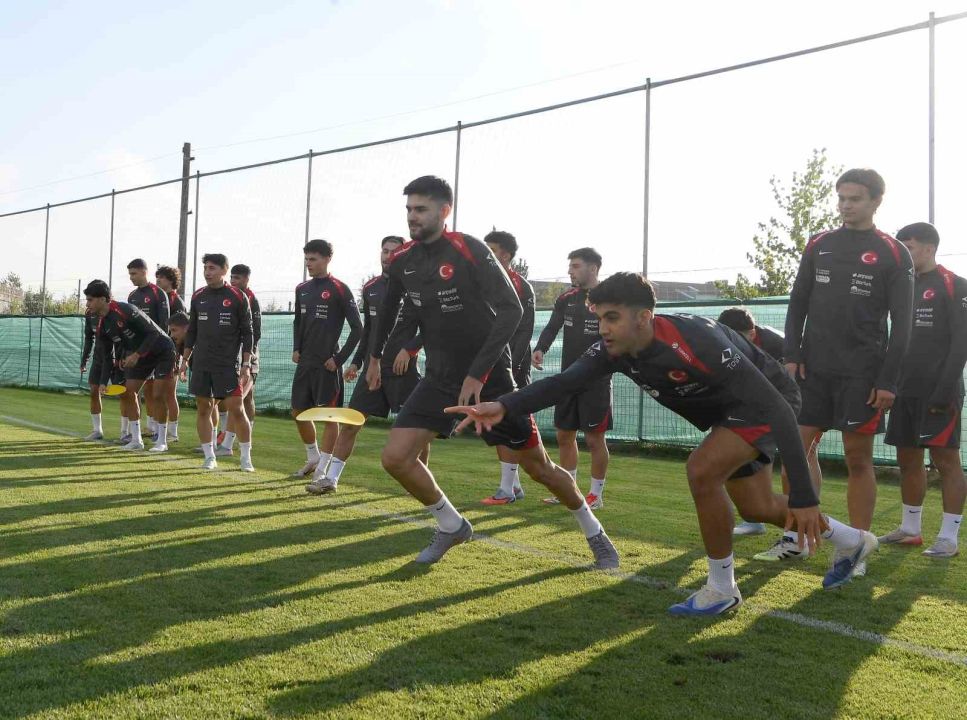Ümit Milli Takım, Litvanya maçı hazırlıklarını Sakarya’da sürdürüyor