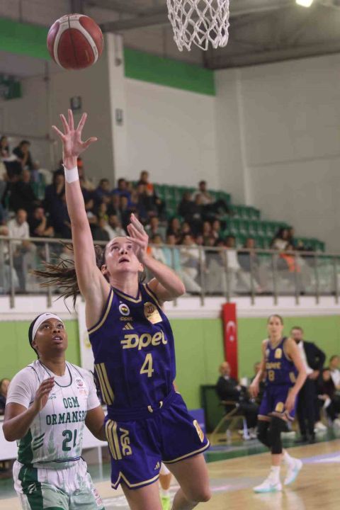 Kadınlar Basketbol Süper Ligi: OGM Ormanspor: 62 - Fenerbahçe: 80