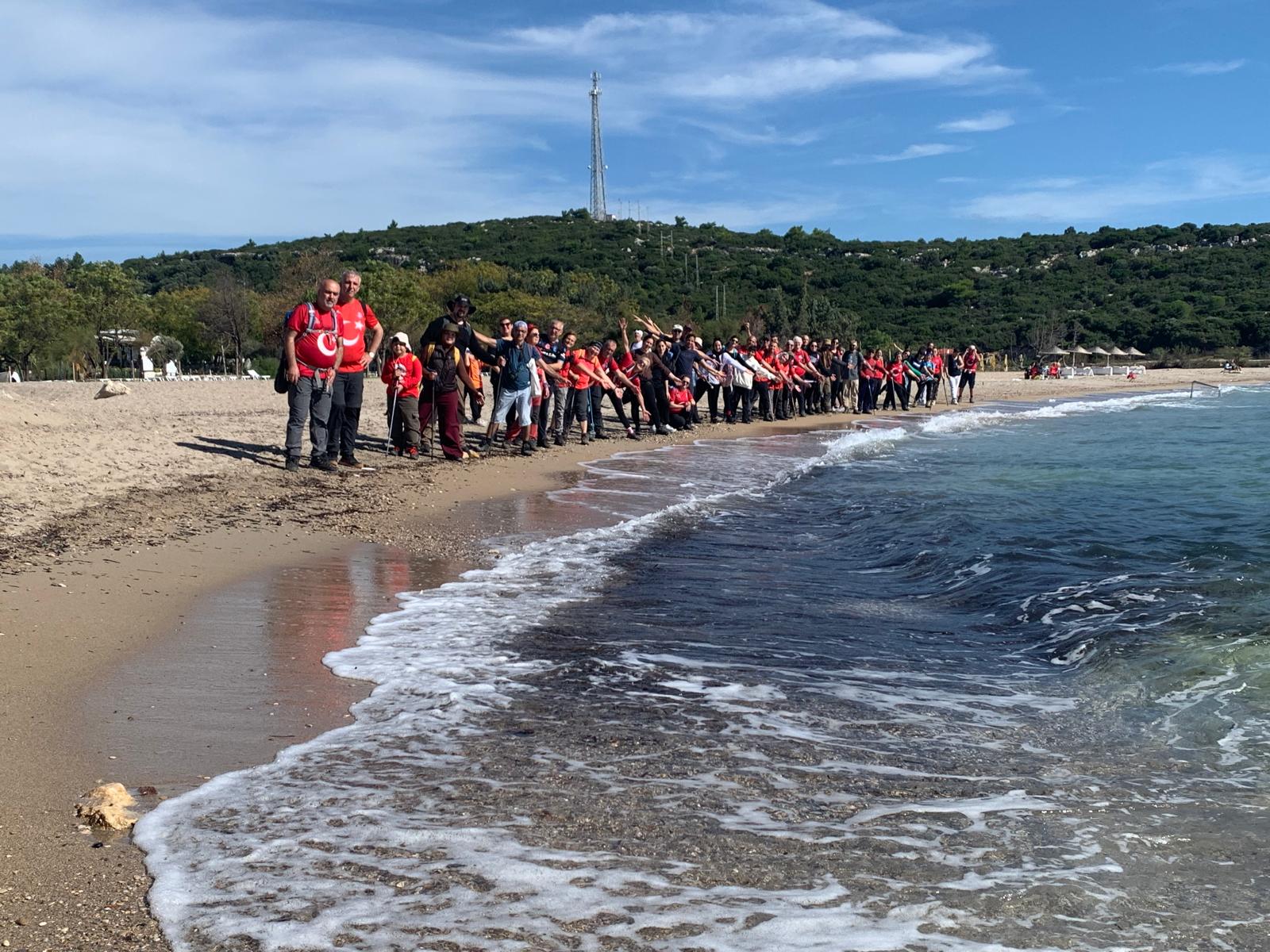 TURBELDAK’tan Deniz Manzaralı Muhteşem Doğa Yürüyüşü
