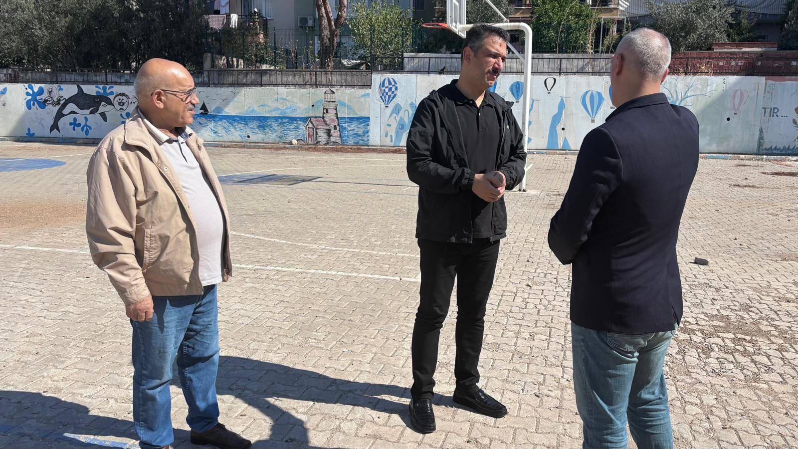 İl Milli Eğitim Müdürü İnceledi; Turgutlu’da 2 okul yeniden inşa edilecek