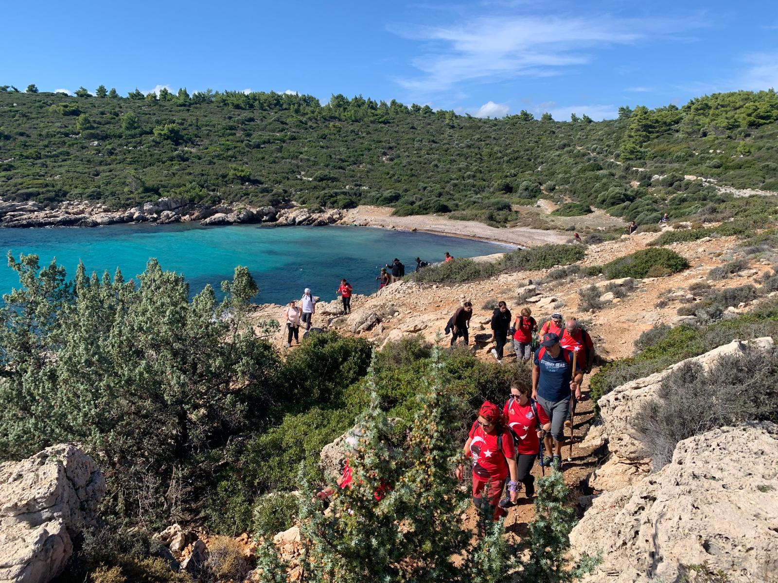 TURBELDAK’tan Deniz Manzaralı Muhteşem Doğa Yürüyüşü