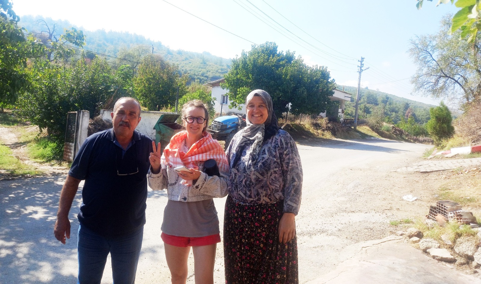 Rusya’dan gelen misafir Yukarı Bozkır’da ağırlandı