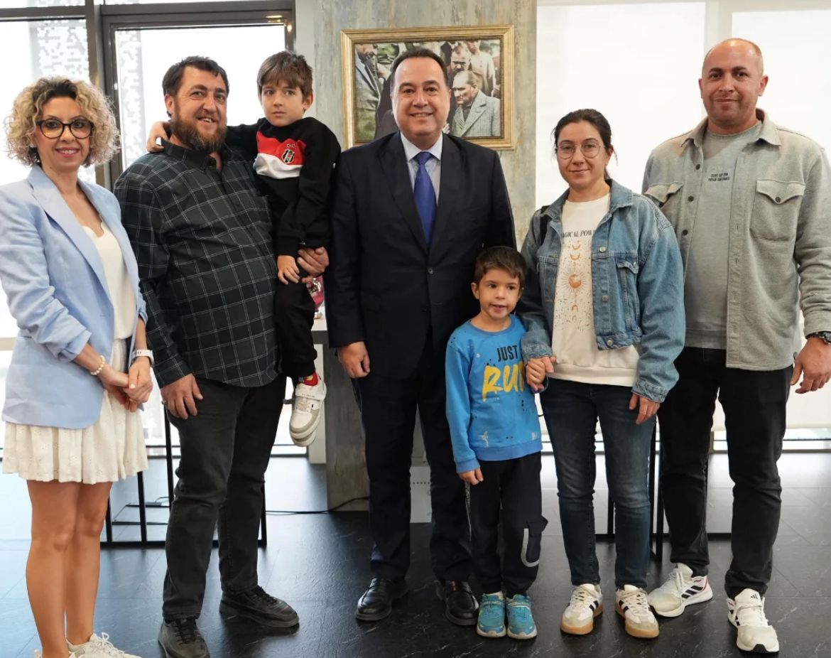Başkan Dutlulu’dan SMA Hastası Feyyaz Alperen'e Destek
