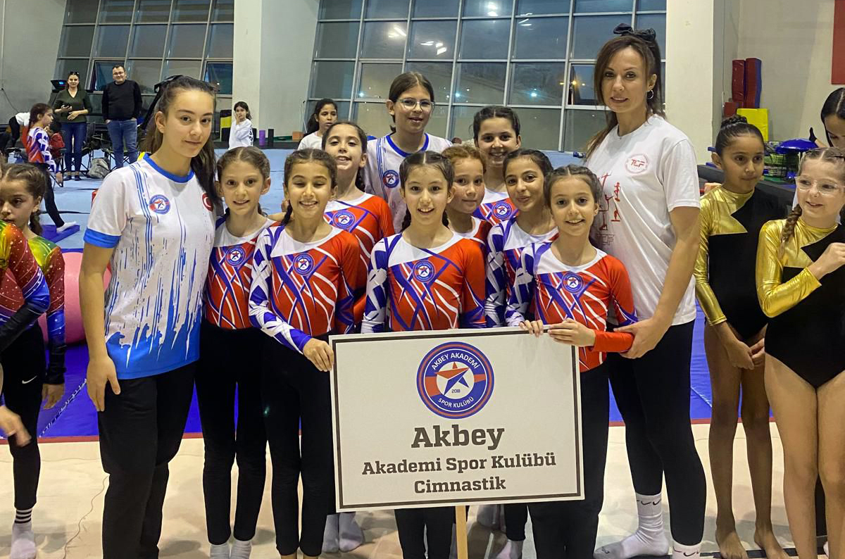 Akbey Akademi Cimnastik Yine Zirvede!