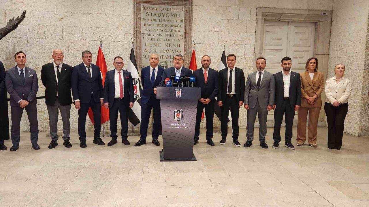 Beşiktaş başkanı Adalı: "Kim başkan olmak istiyorsa buyursun çıksın"