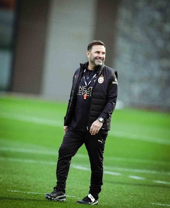 Galatasaray, Gençlerbirliği maçı hazırlıklarını tamamladı (Antrenmandan görüntüler)