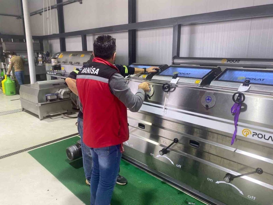 Sezon açıldı denetimler başladı: Zeytinyağı üretim tesislerine denetim