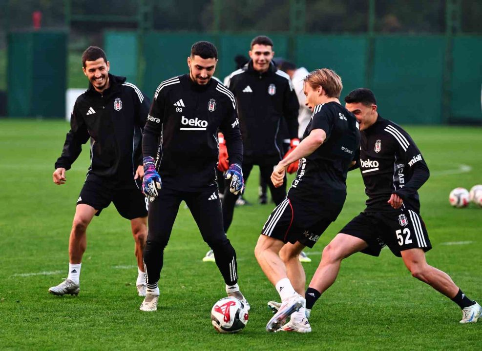 Beşiktaş, Fatih Karagümrük maçı hazırlıklarını tamamladı