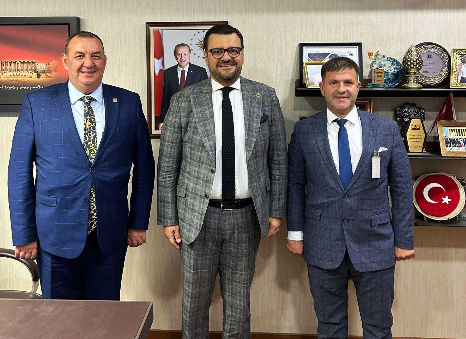 Oda başkanları Yörüyen ve Akkoyun’dan Ankara temasları