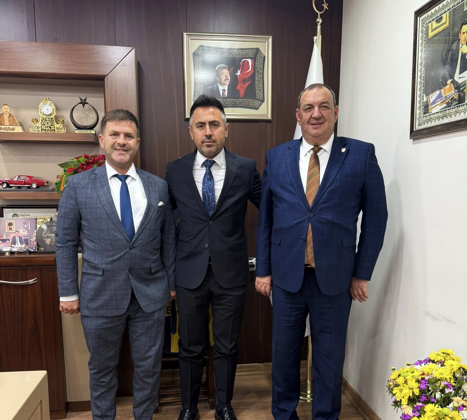 Oda başkanları Yörüyen ve Akkoyun’dan Ankara temasları