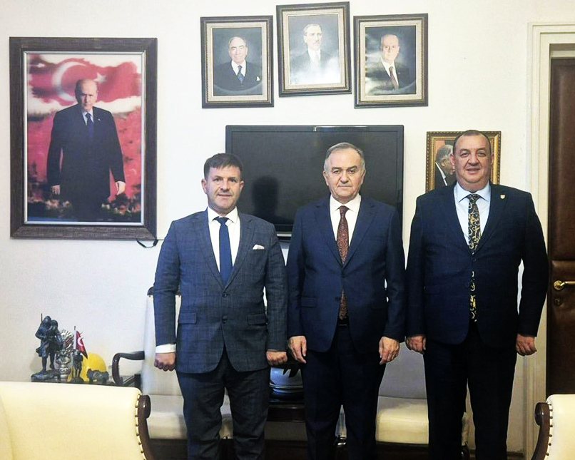 Oda başkanları Yörüyen ve Akkoyun’dan Ankara temasları