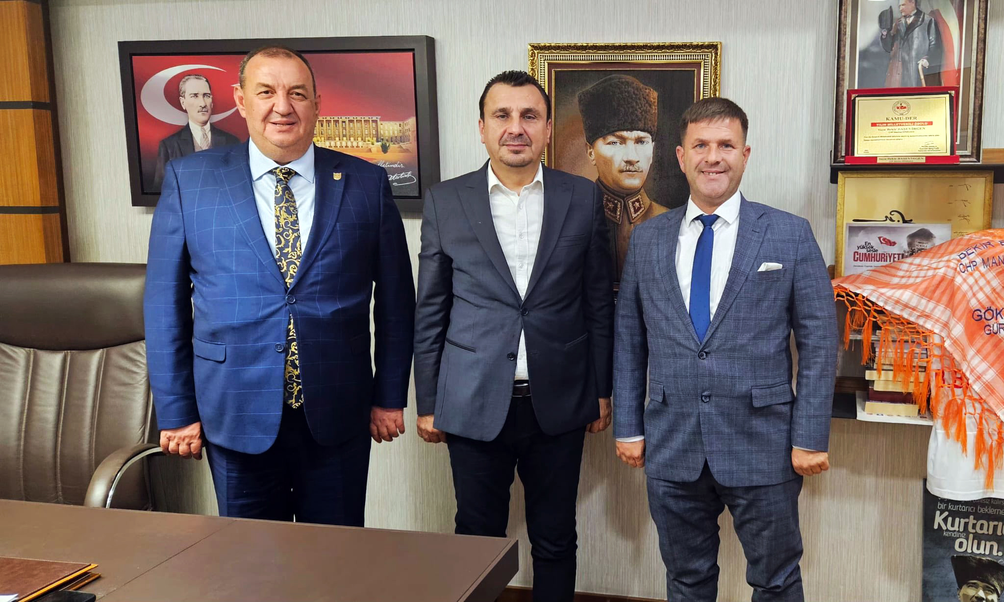 Oda başkanları Yörüyen ve Akkoyun’dan Ankara temasları