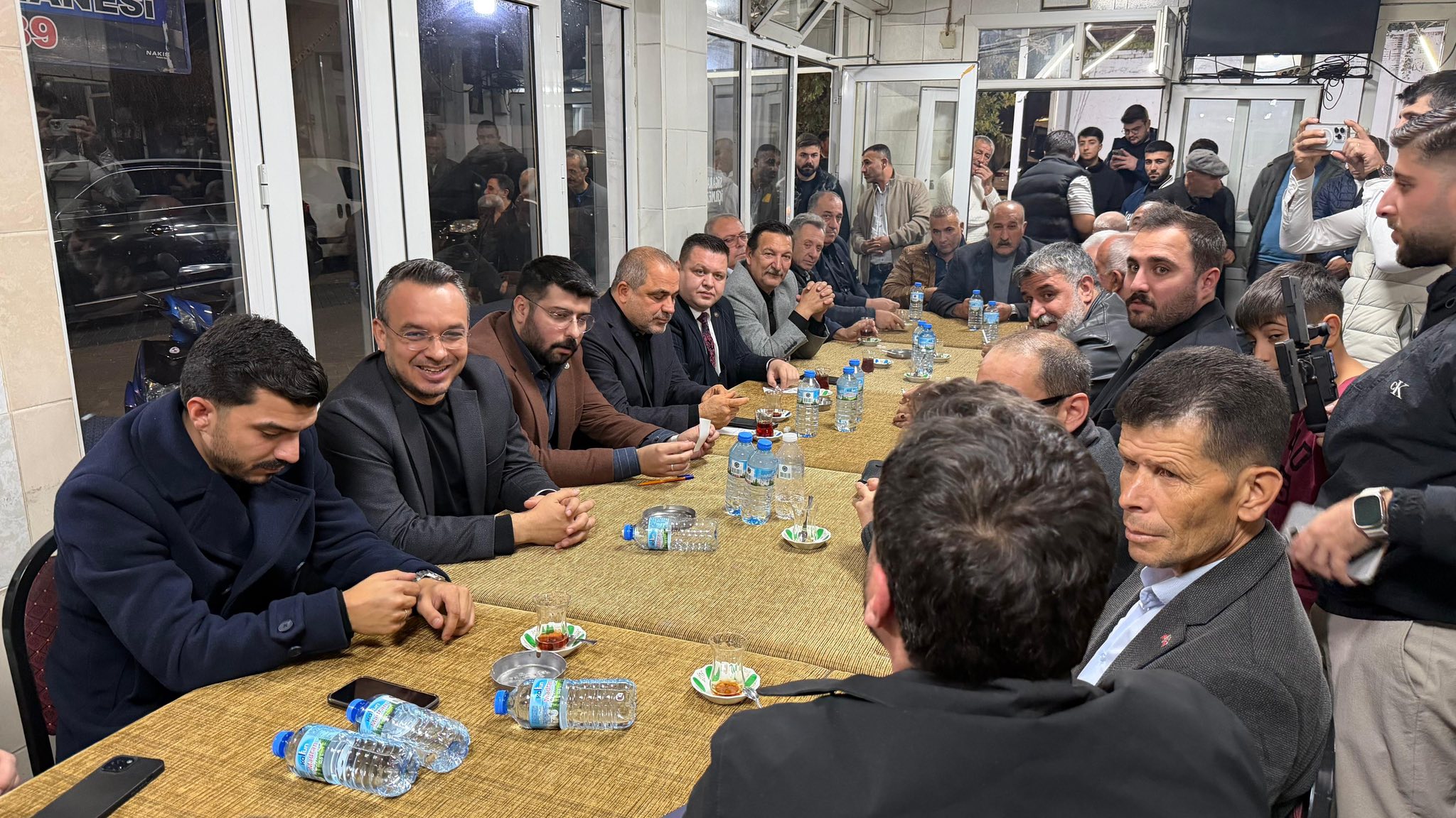 Cumhur İttifakı yöneticilerinden İstasyonaltı Mahallesine ziyaret