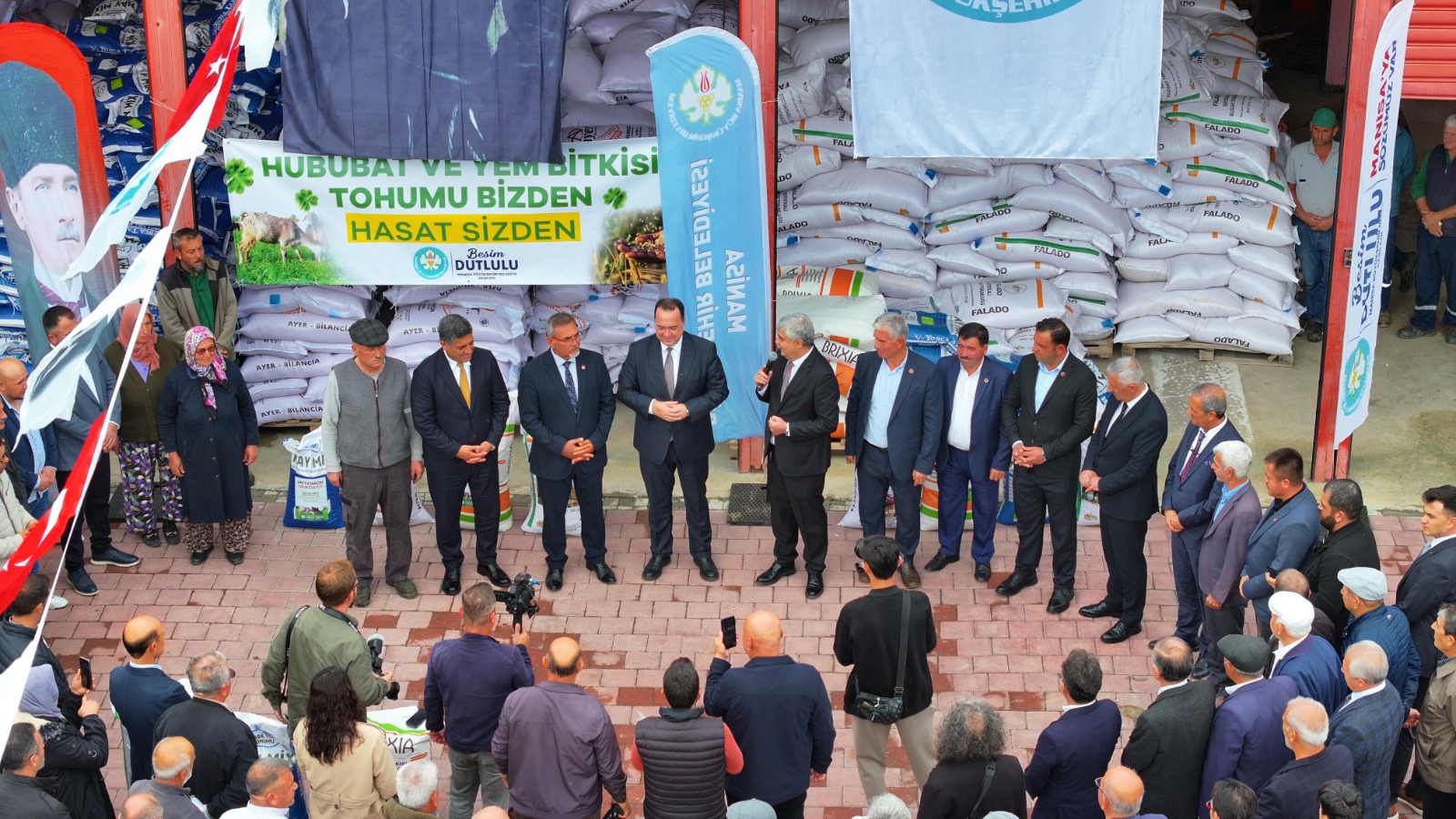 Büyükşehir’den Üreticilere 525 Ton Hububat ve Yem Tohumu Desteği