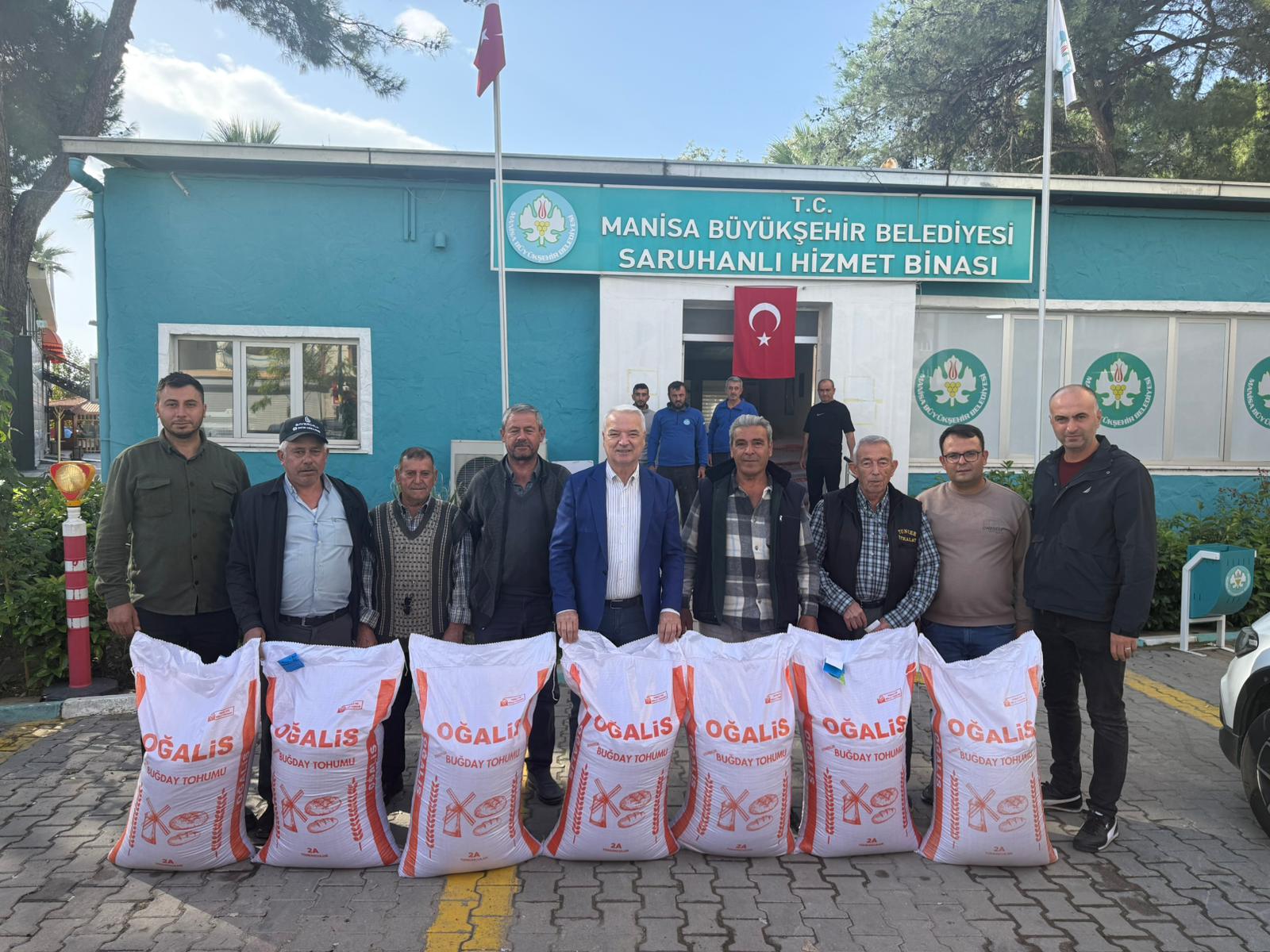 Büyükşehir’den Üreticilere 525 Ton Hububat ve Yem Tohumu Desteği
