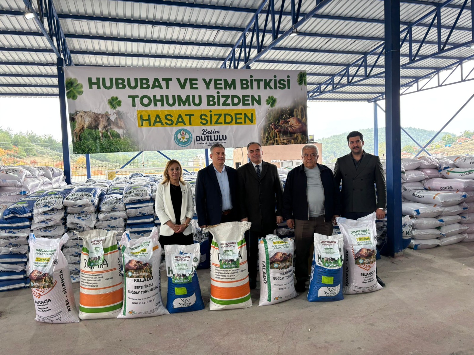 Büyükşehir’den Üreticilere 525 Ton Hububat ve Yem Tohumu Desteği