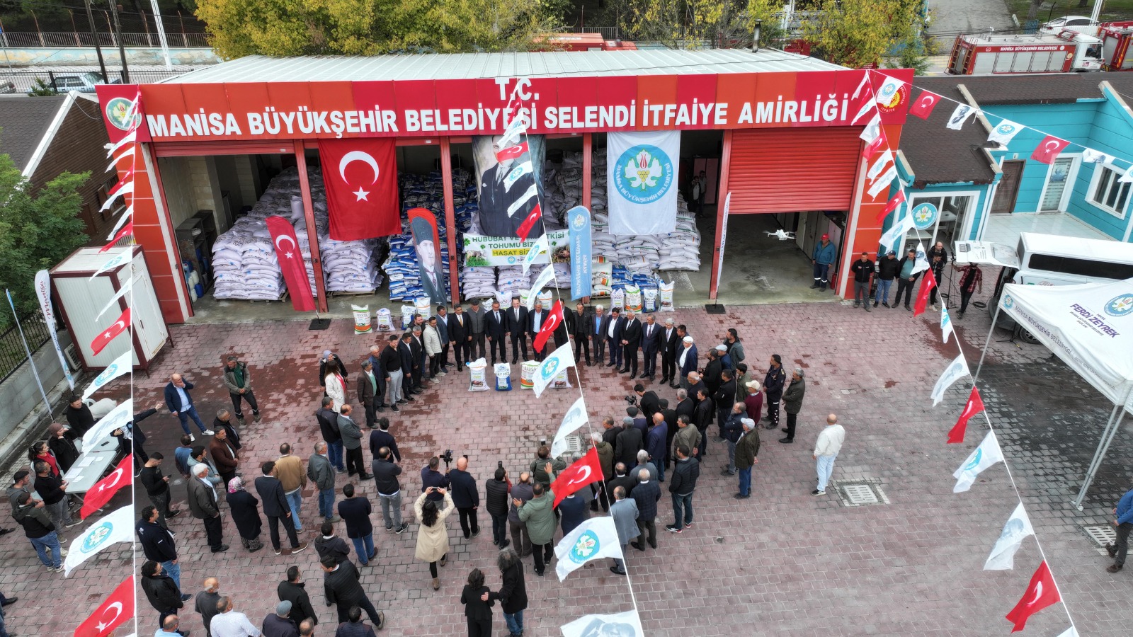 Büyükşehir’den Üreticilere 525 Ton Hububat ve Yem Tohumu Desteği