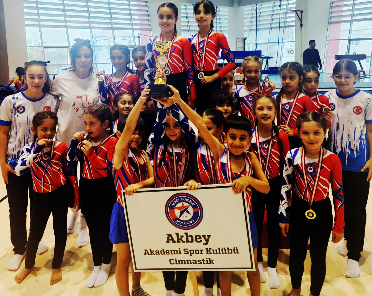Akbey Akademi Cimnastik Yine Zirvede!