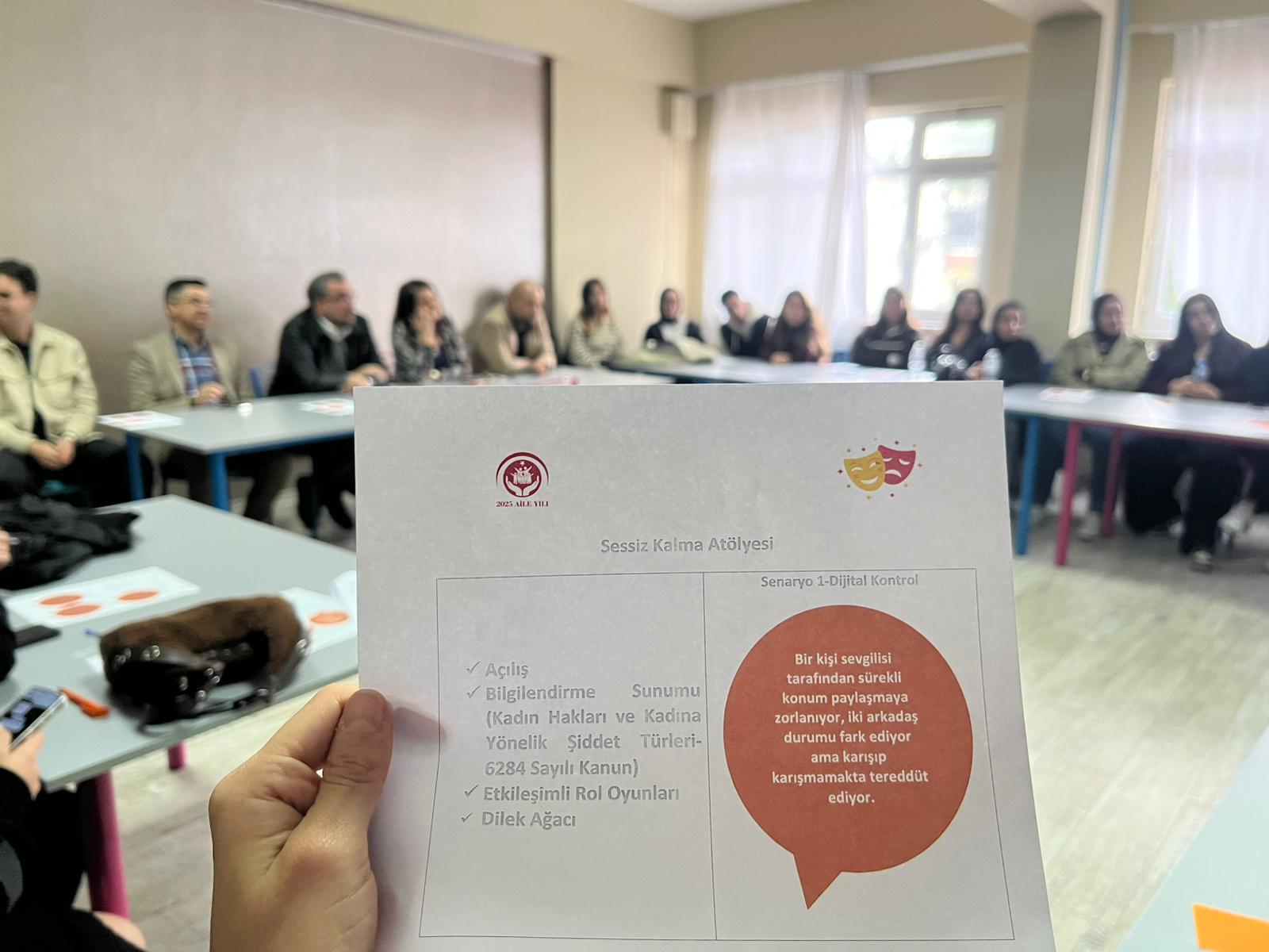 Turgutlu Sosyal Hizmetler'den Ahmetli MYO Öğrencilerine "Sessizlik Atölyesi"