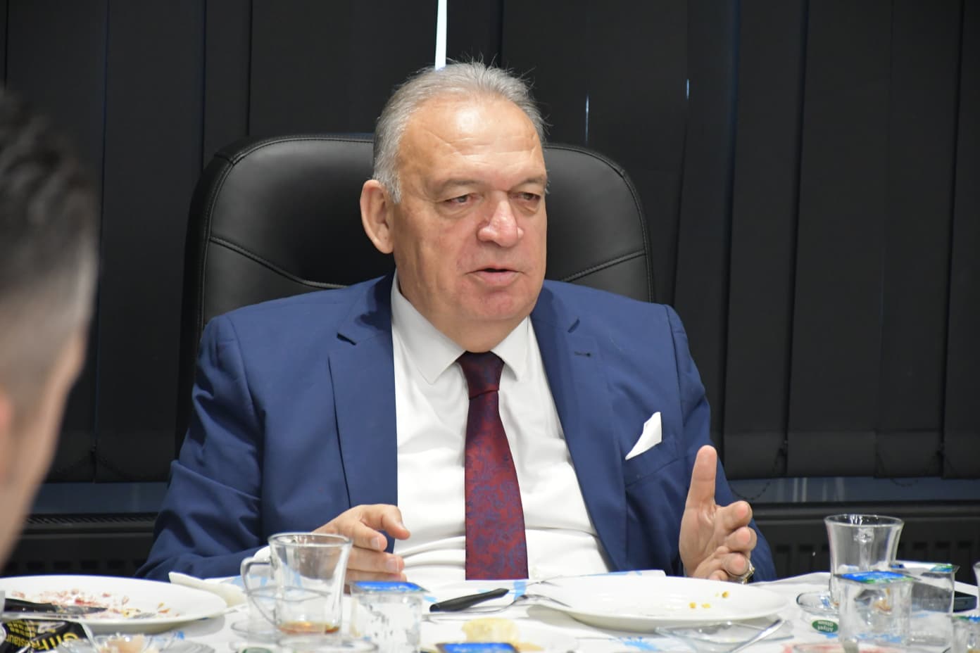 Başkan Aydın banka müdürleriyle buluştu!