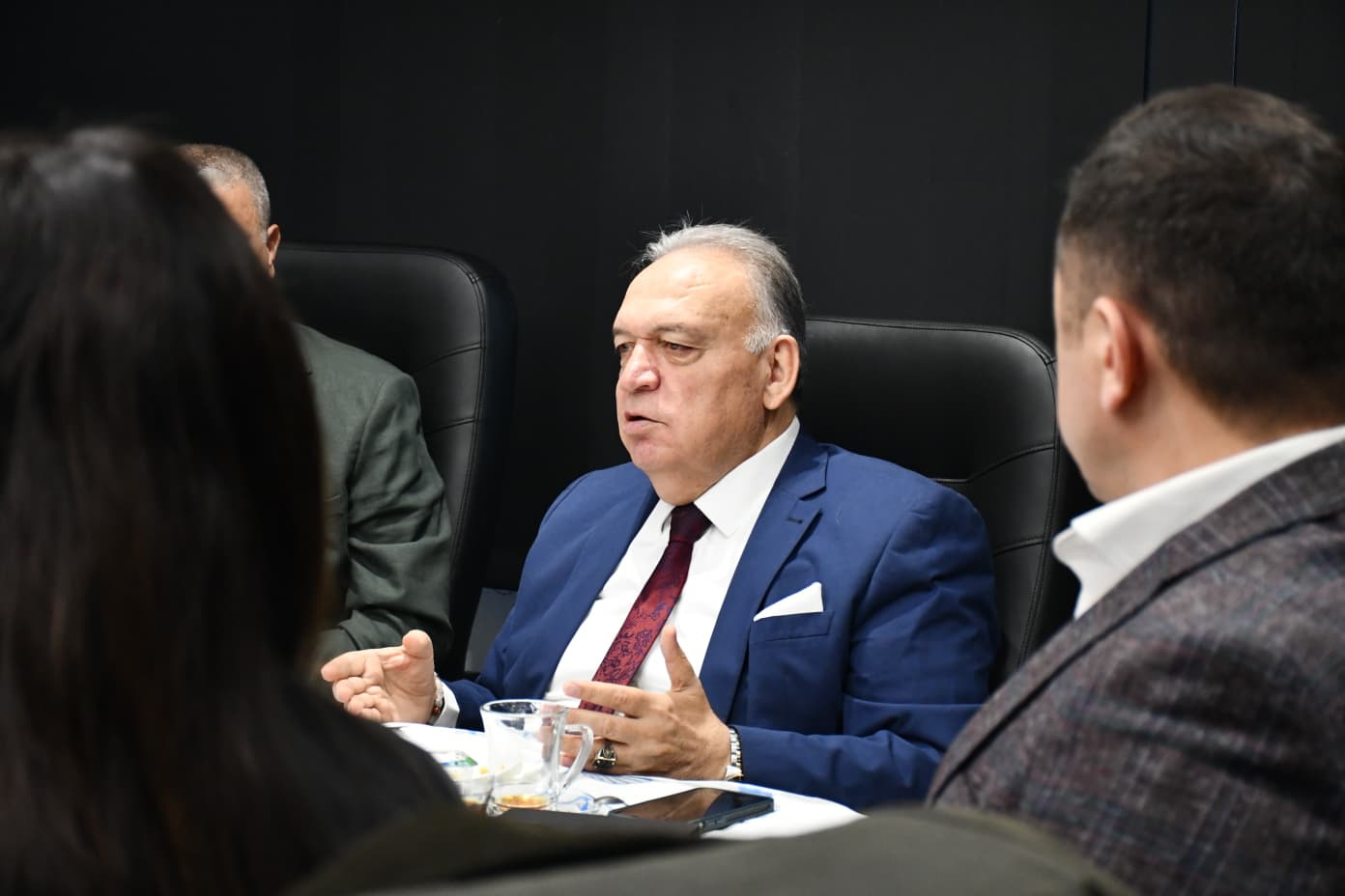 Başkan Aydın banka müdürleriyle buluştu!