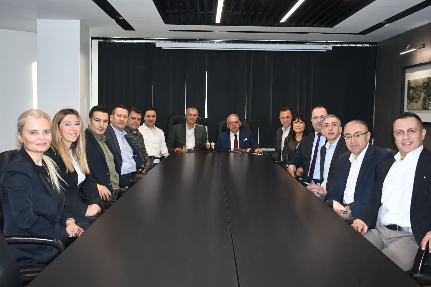 Başkan Aydın banka müdürleriyle buluştu!