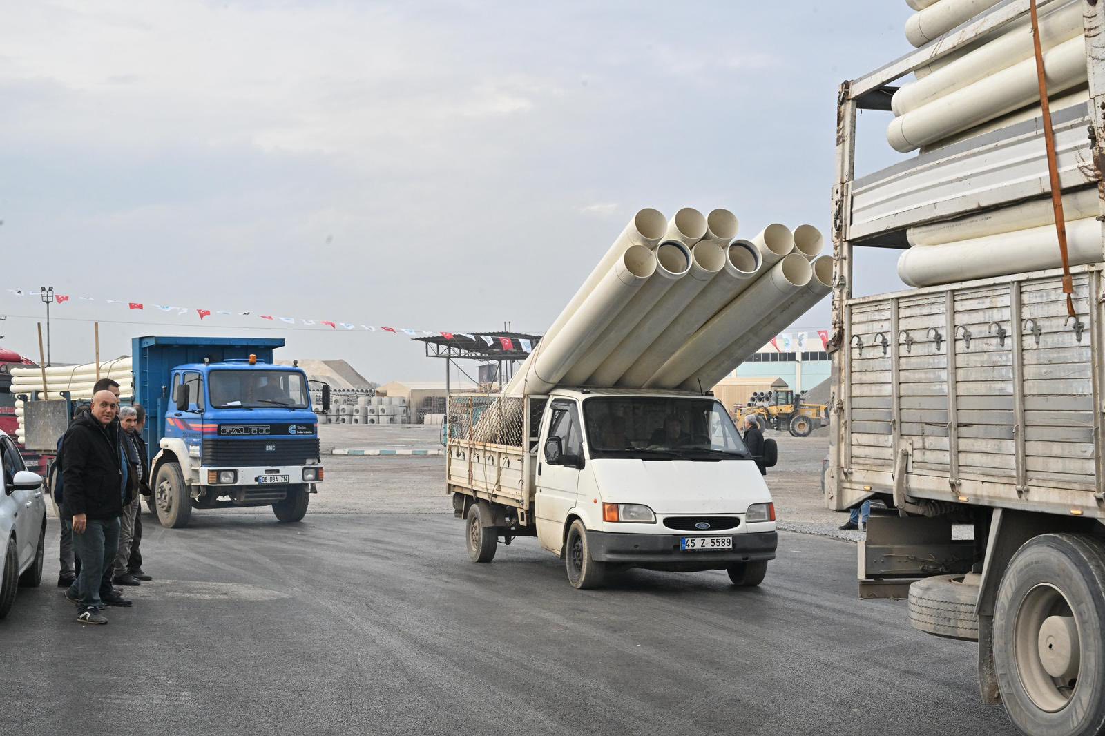 Manisa Büyükşehir Tarımsal Yatırımları Sürdürüyor