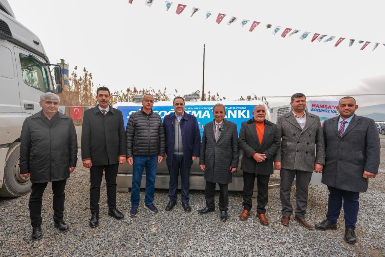 Manisa Büyükşehir Tarımsal Yatırımları Sürdürüyor