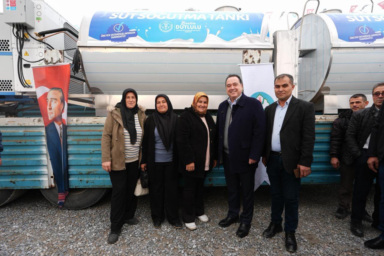 Manisa Büyükşehir Tarımsal Yatırımları Sürdürüyor