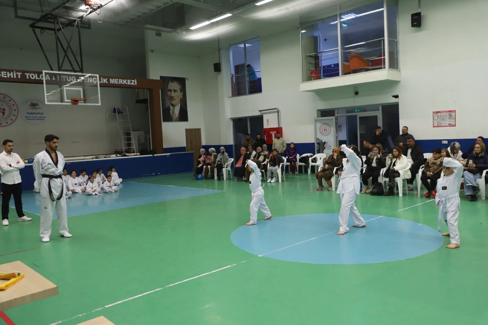 YGZ Taekwondo’da ilk kuşak sınavı heyecanı yaşandı