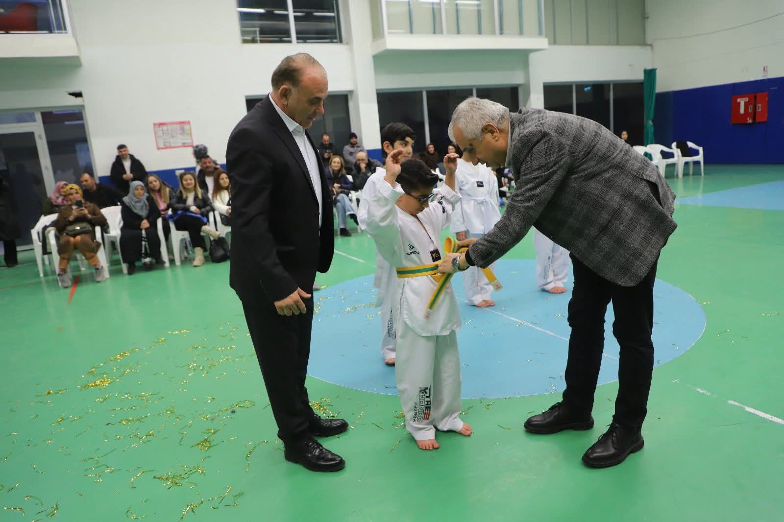 YGZ Taekwondo’da ilk kuşak sınavı heyecanı yaşandı