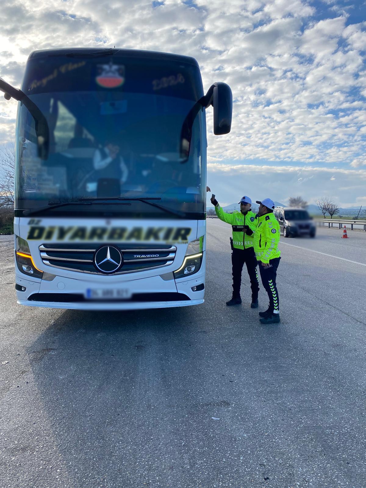 Manisa’da Şehirler Arası Yolcu Taşımacılığına Sıkı Denetim