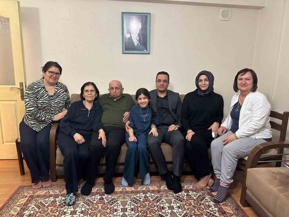 Kaymakamdan Ramazan'da şehit ve gazi ailelerine ziyaret