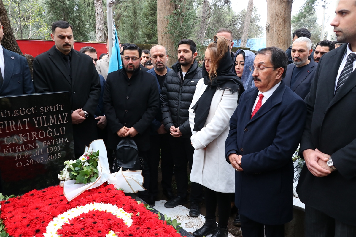 Fırat Yılmaz Çakıroğlu Mezarı Başında Anıldı
