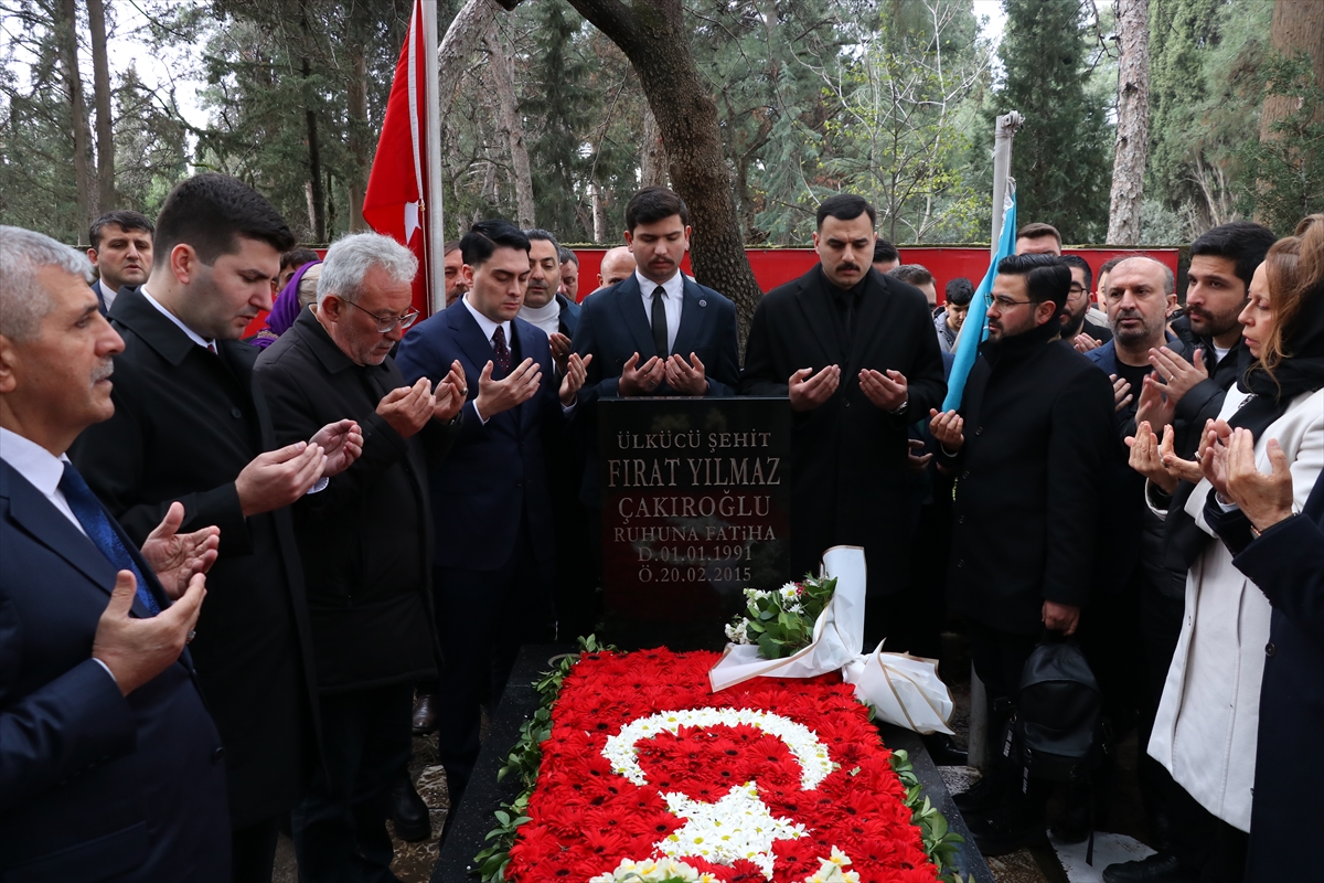 Fırat Yılmaz Çakıroğlu Mezarı Başında Anıldı