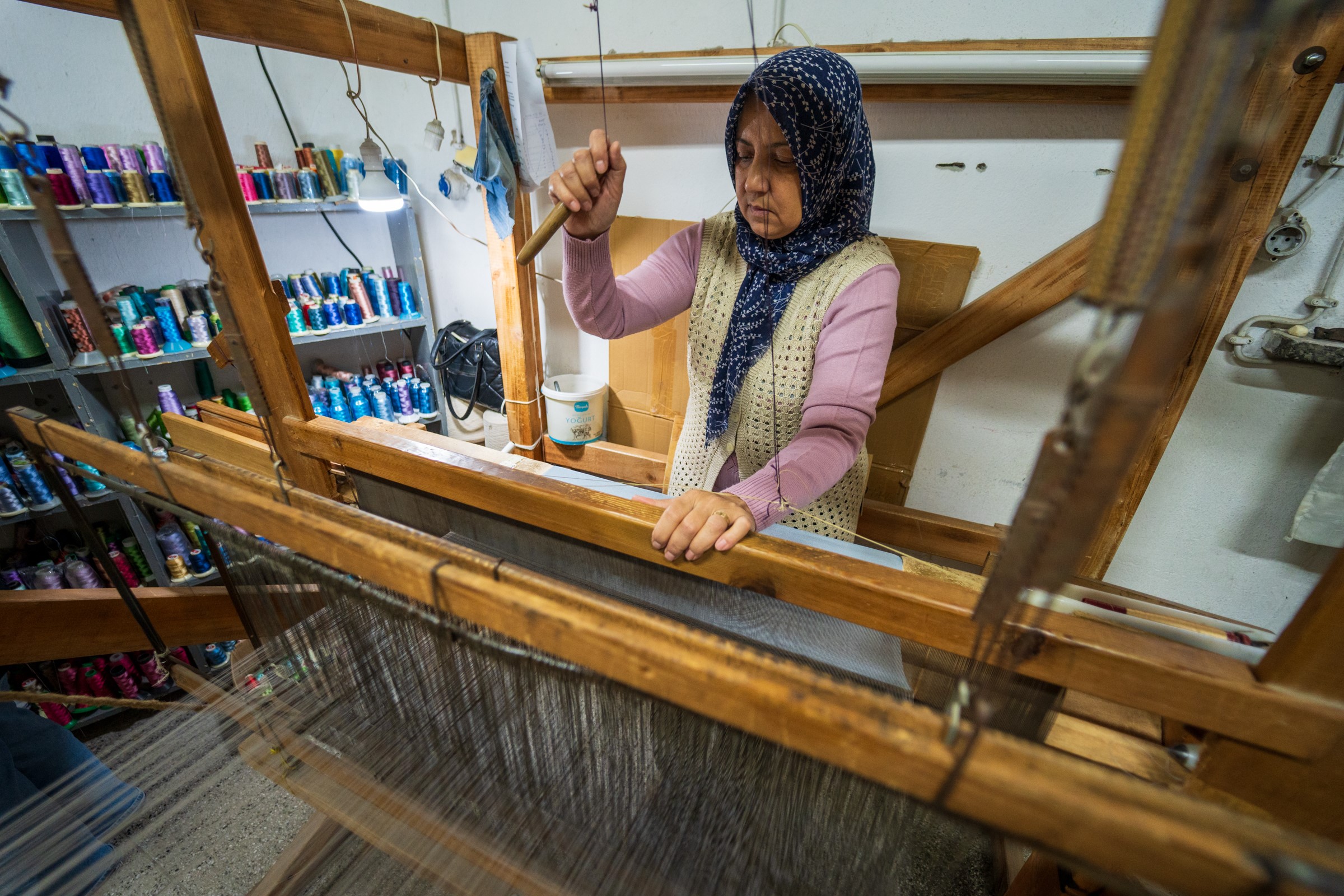 Bir Zamanlar Yelken Oldu, Bugün Şal ve Peştemal: Manisa Bezi Yeniden Üretiliyor