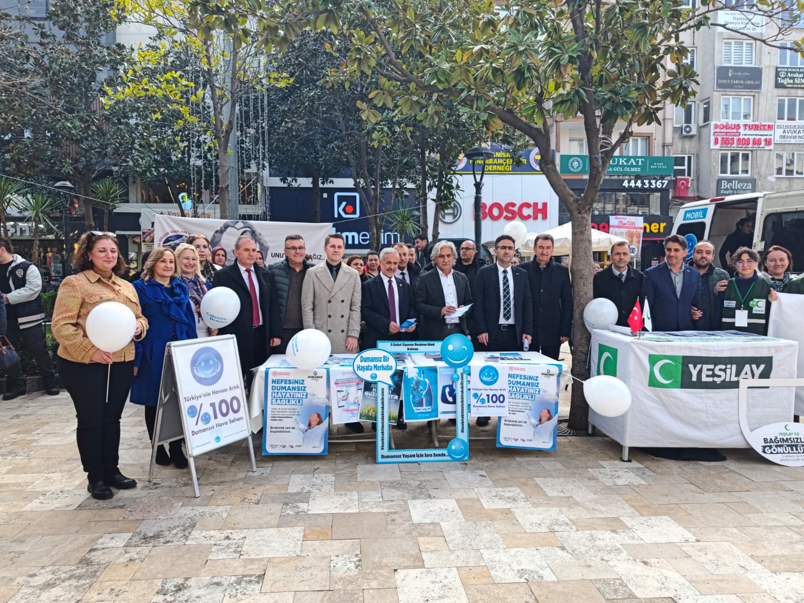 Manisa Bağımlılıkla Mücadele Platformu 9 Şubat Yürüyüşüne Katıldı
