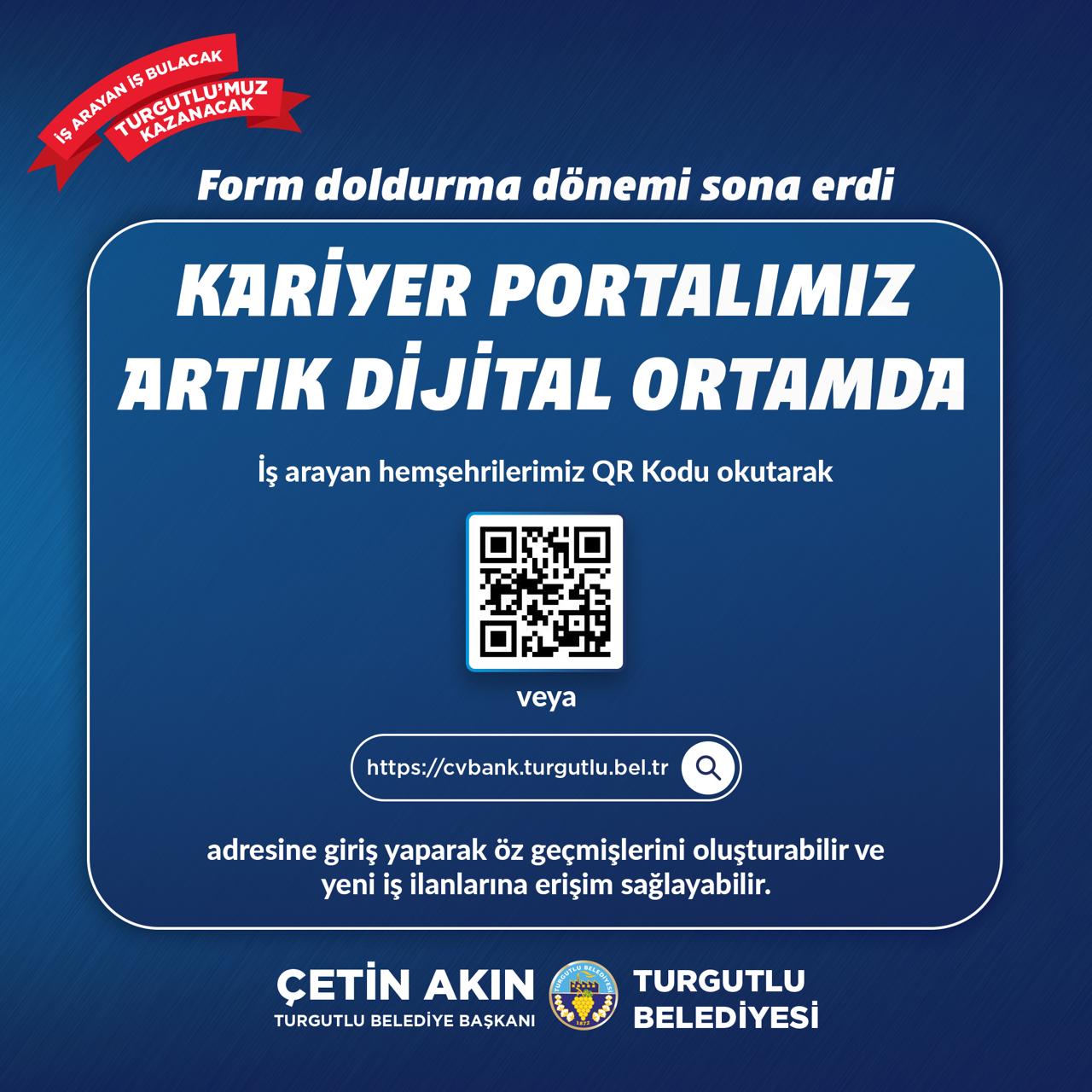 İş Başvuruları Artık Online: Turgutlu Kariyer Yenilendi