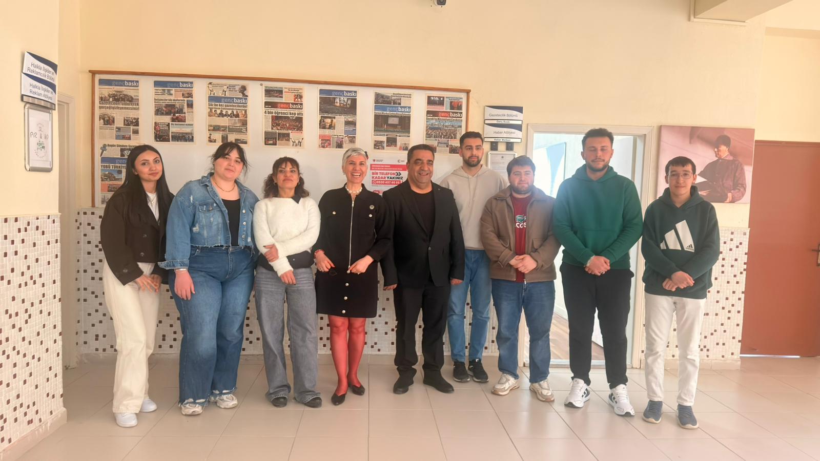 Turgutlulu deneyimli gazeteciden Genç Baskı’ya ziyaret