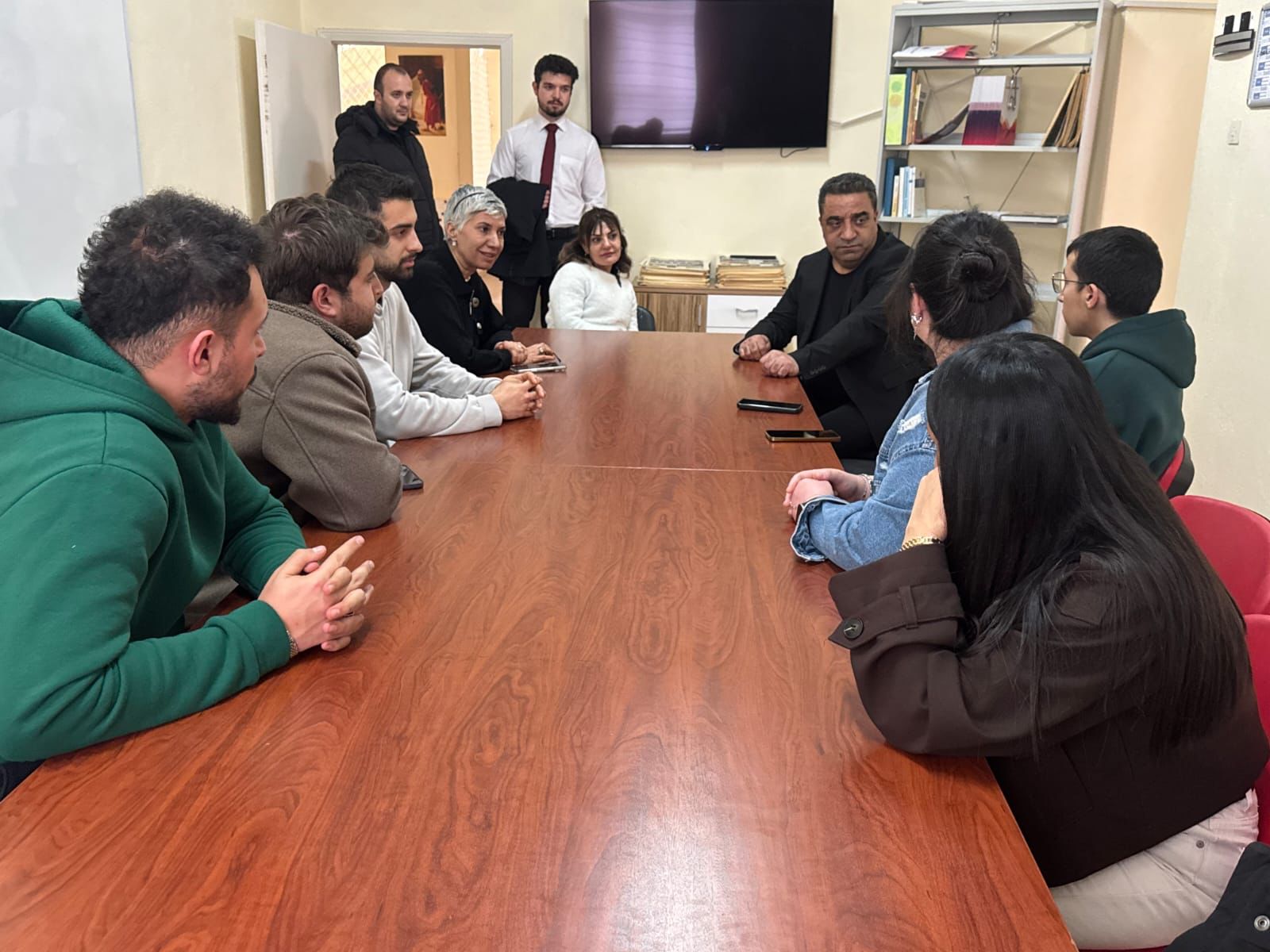 Turgutlulu deneyimli gazeteciden Genç Baskı’ya ziyaret
