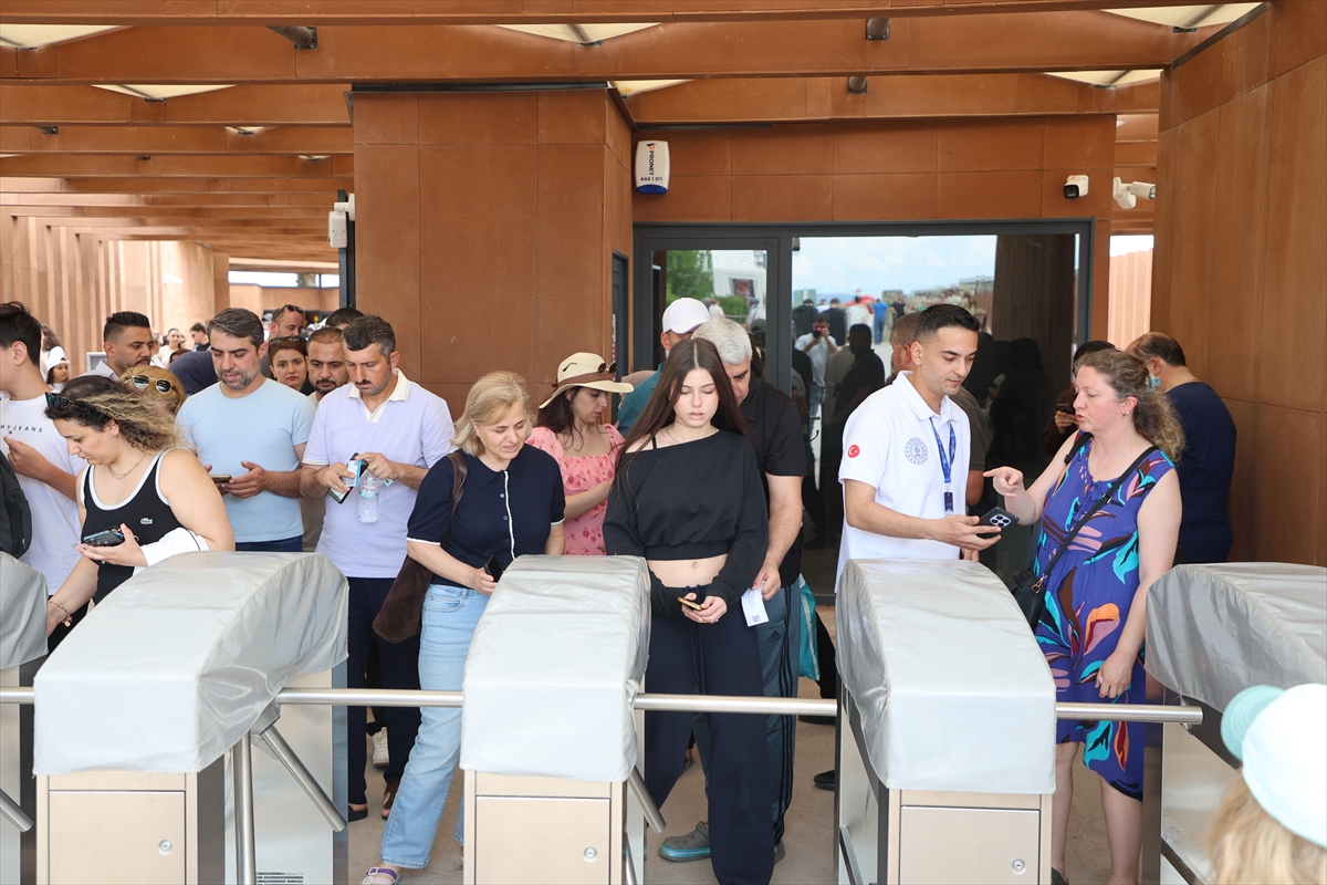 'Beyaz Cennet'e akın akın geliyorlar!