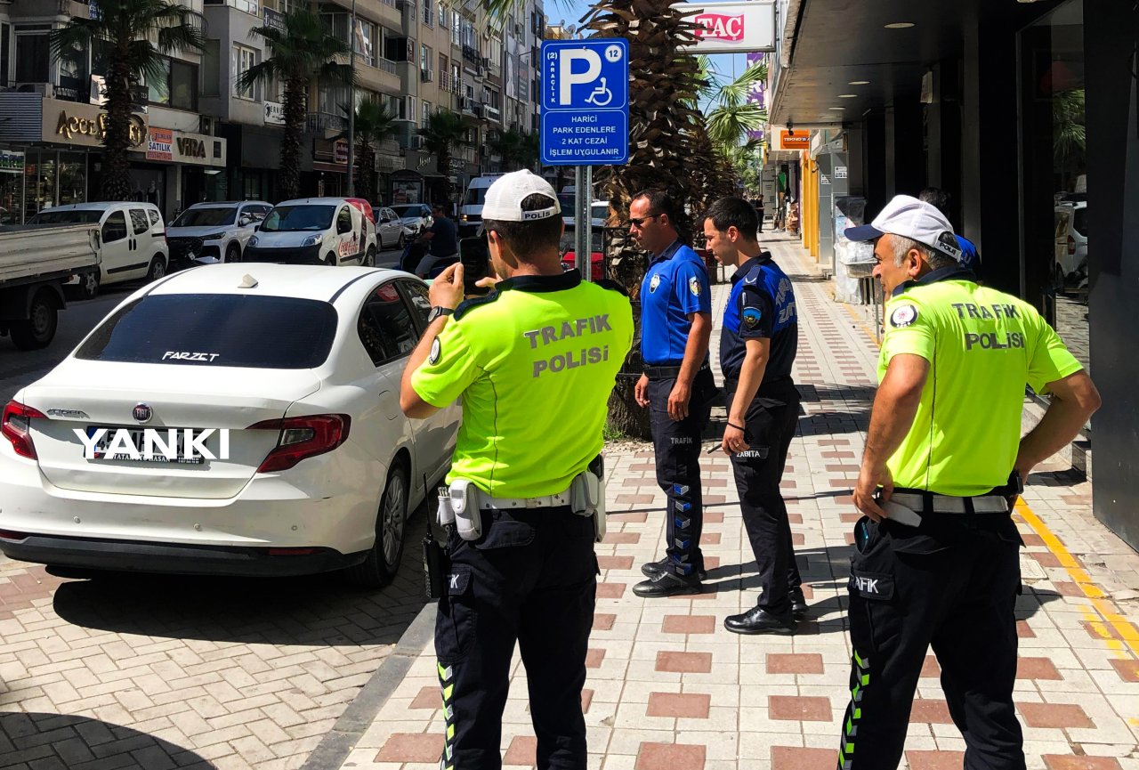 Turgutlu’da kaldırım işgaline karşı ortak denetim